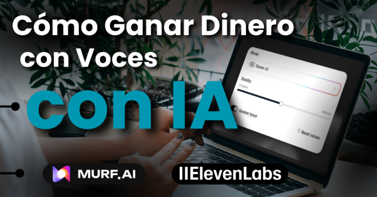Estrategias para ganar dinero con voces de IA.