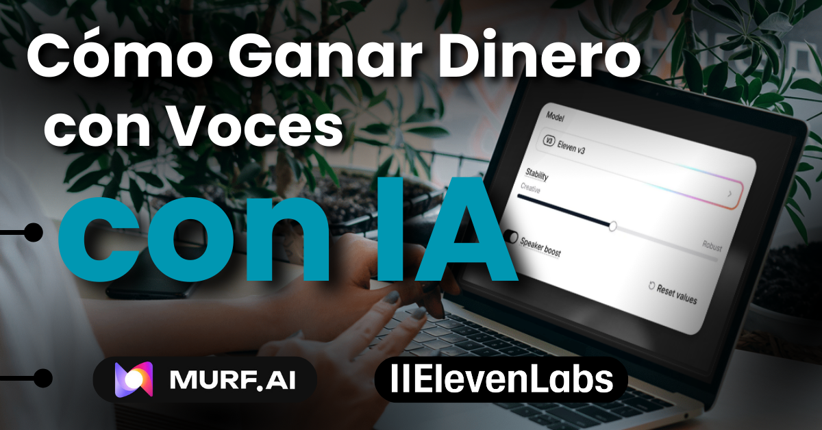 Estrategias para ganar dinero con voces de IA.